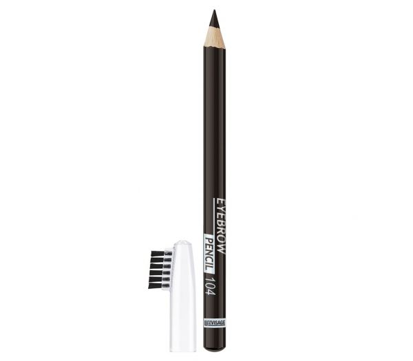 Eyebrow pencil "LUXVISAGE" tone: 104, black (10543771)